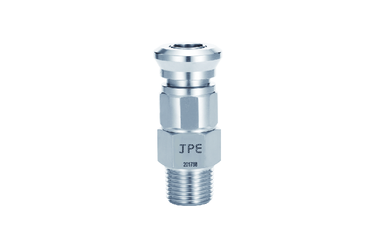 SS316L JPE QC型快速接头母3/8"外螺纹NPT (附EPDM的ORING)